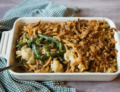 Cauliflower and Green Bean Casserole