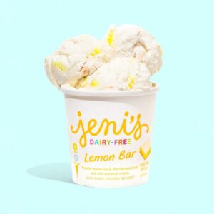 Jeni's lemon bar ice cream pint