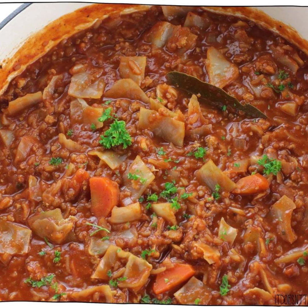 vegan cabbage stew
