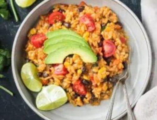 Mexican Risotto with Black Beans