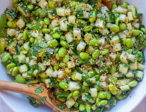 Cucumber Edamame Salad