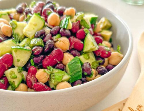 Bean Salad: Oil-Free