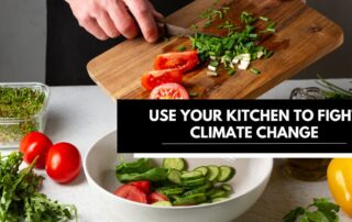 close up of hands chopping vegetables for a salad