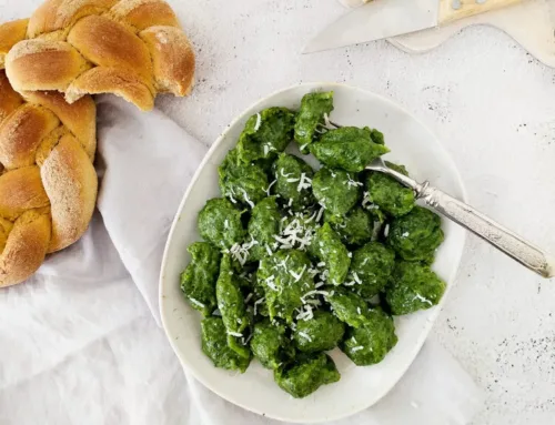 Gnocchi with Kale Sauce