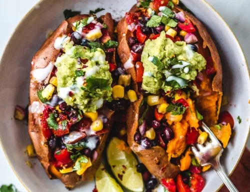 Mexican Stuffed Sweet Potatoes