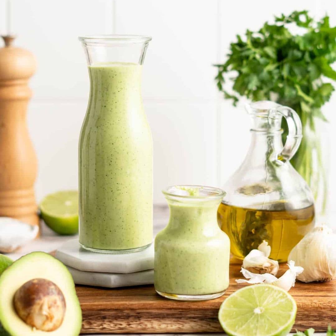 healthy avocado salad dressing
