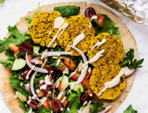 Turmeric Baked Falafel (Gluten-Free)