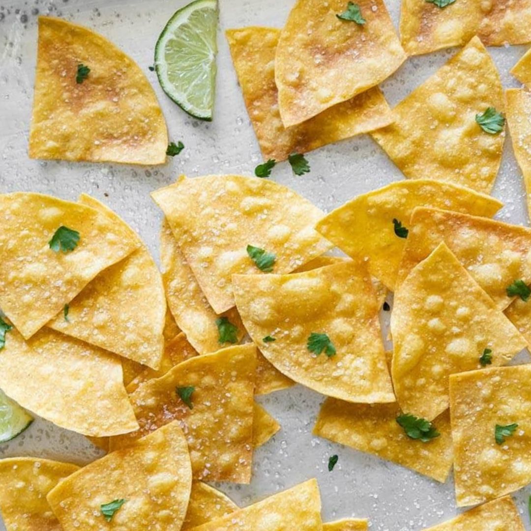 homemade tortilla chips