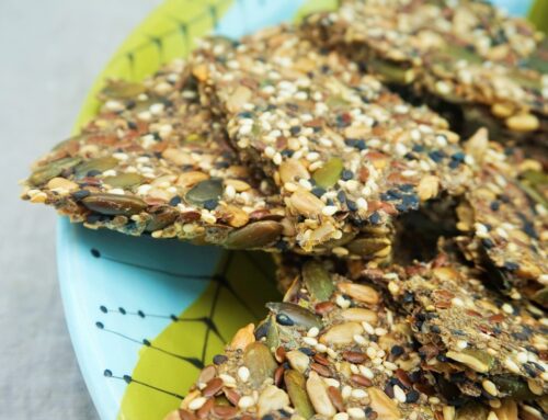 Easy Crispy Seed Crackers