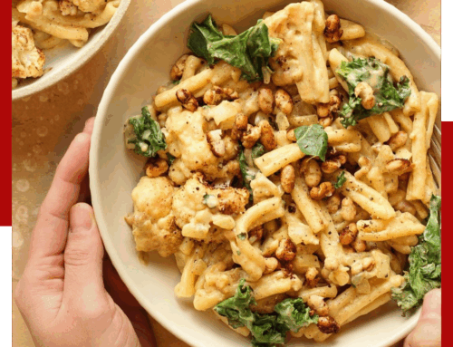 Pasta with Cauliflower, White Beans and Kale