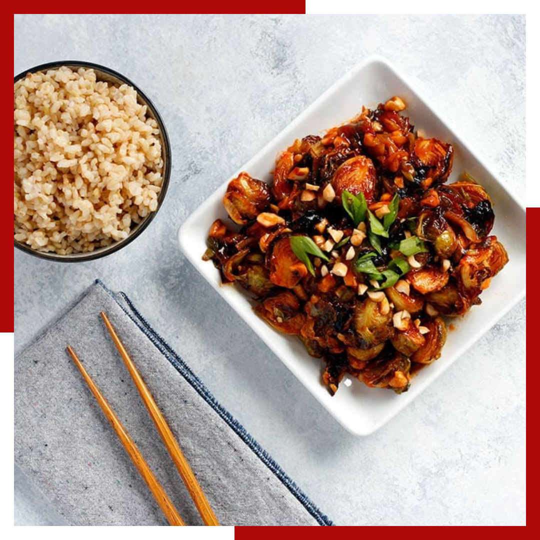 Kung Pao Brussels Sprouts