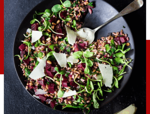 Farro Salad with Beets