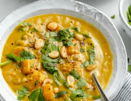 Curried Butternut Squash Soup