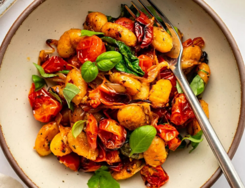 Sheet Pan Gnocchi with Tomatoes