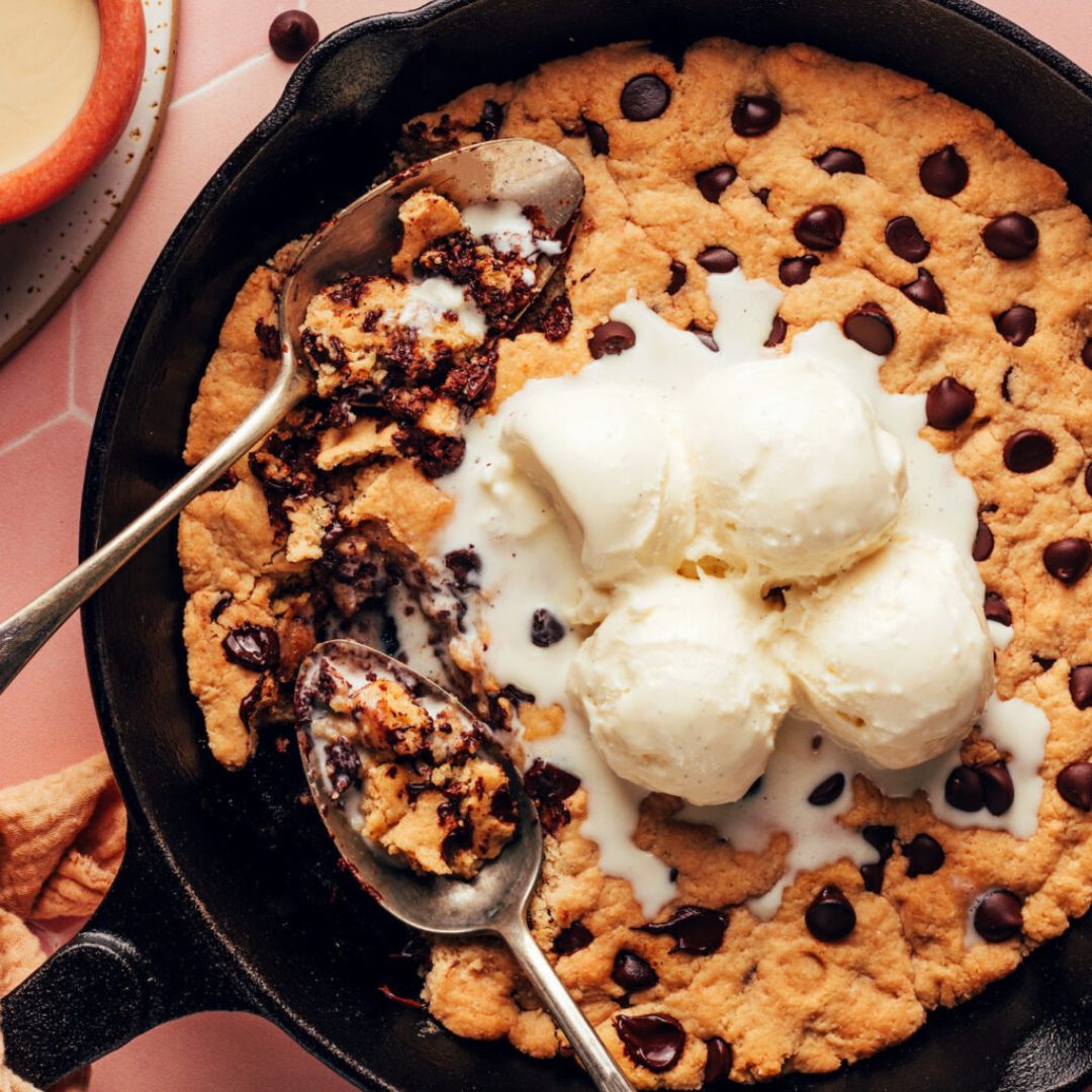 tahini chocolate chip cookie