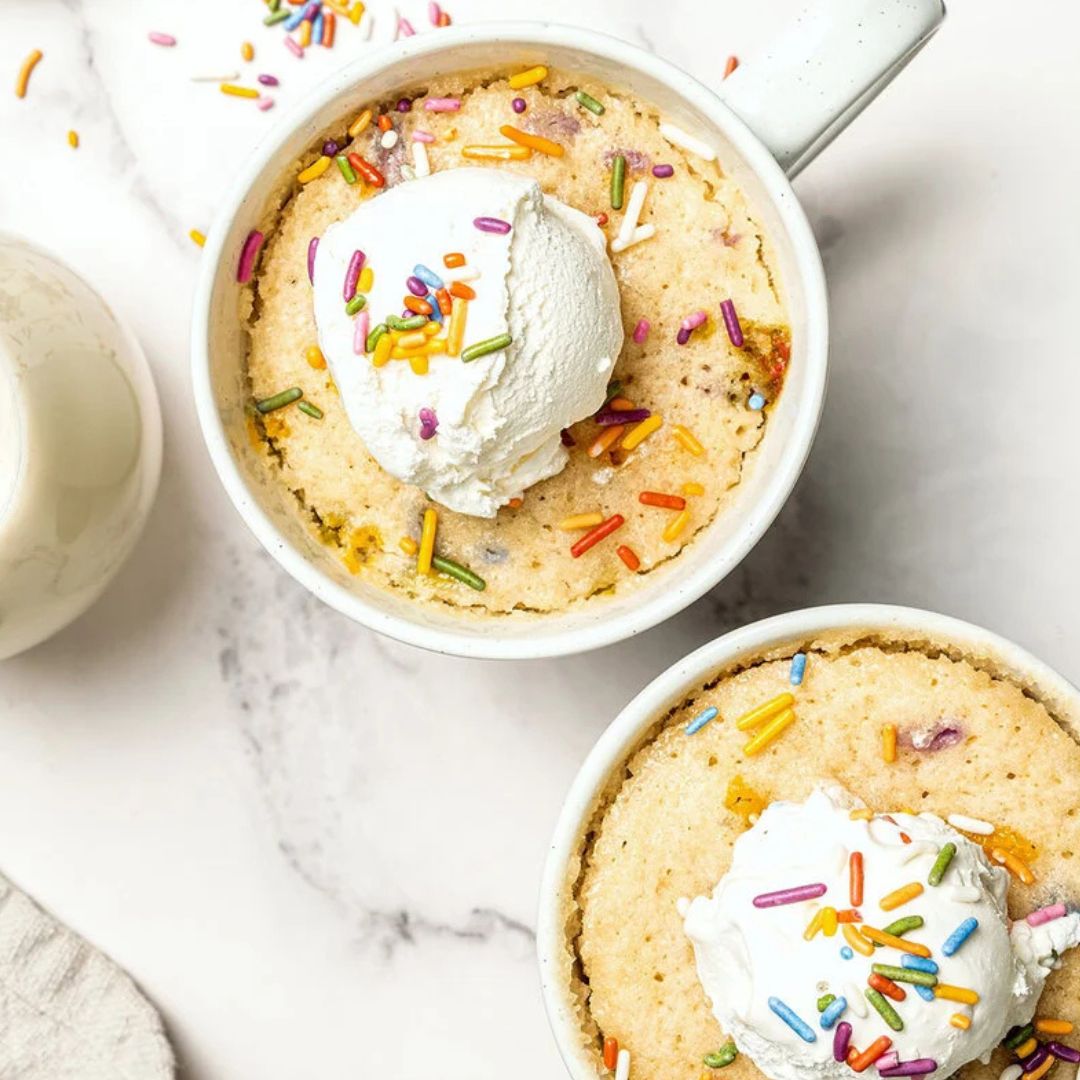 vanilla mug cake